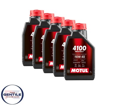 5 LT MOTUL 4100 PROTECT 10W40 Engine Oil Vehicles ACEA A3/B4 API SL/CF