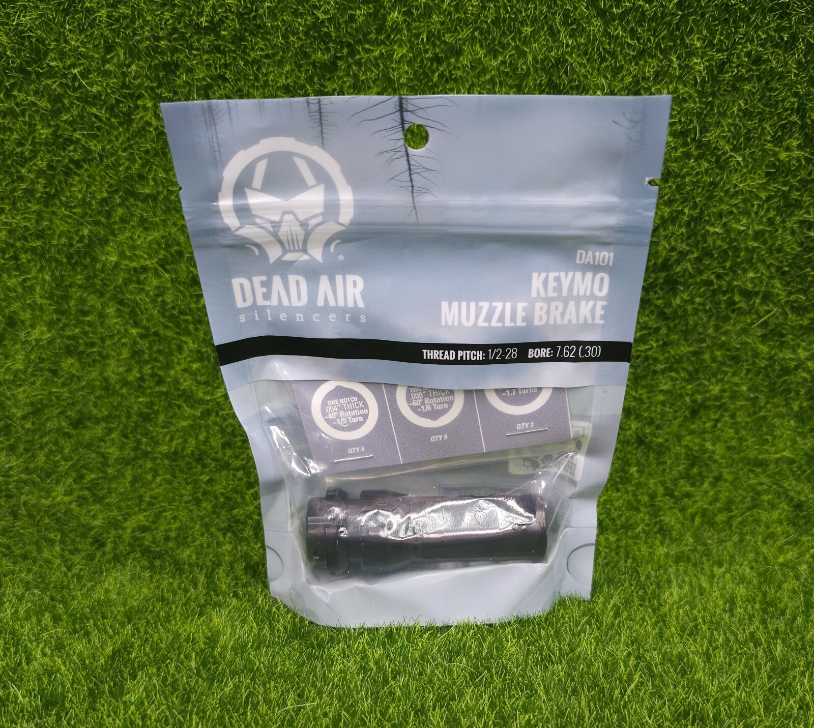 Dead Air Keymo Muzzle Brake Suppressor-Mount 1/2-28 Pitch
