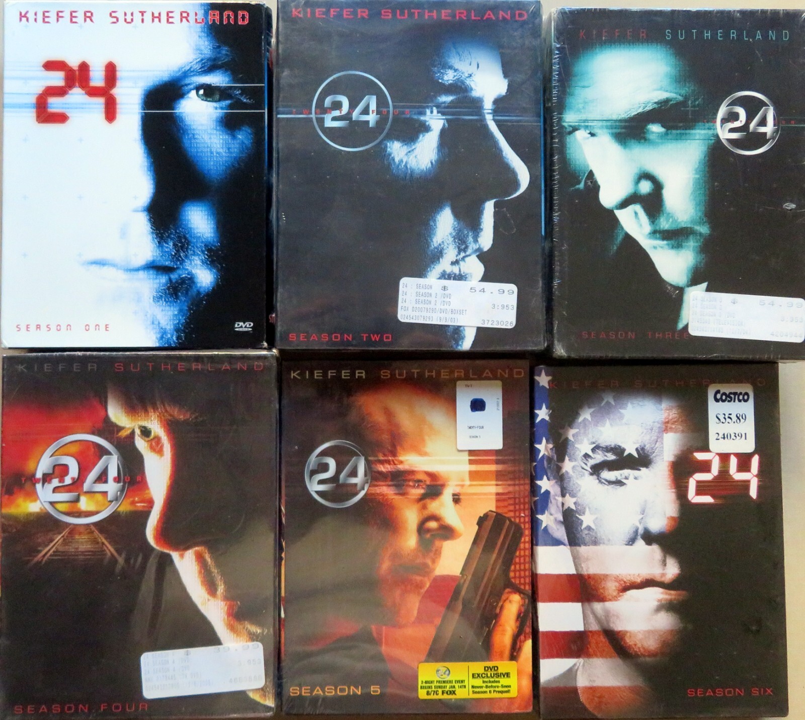 DVD    24 seasonⅧ Amazon.com: 24: The Complete Series : Kiefer Sutherland