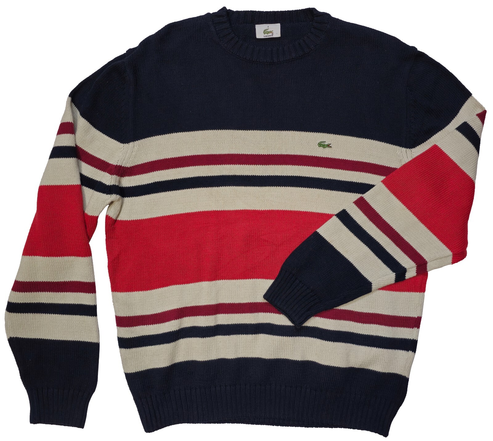 Lacoste Sweater Men's Multicolor Long Sleeves Sweatshirt