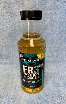 Hot Shot's Secret FR3 Friction Reducer, Gas & Diesel Oil Additive, 1-16oz Bottle