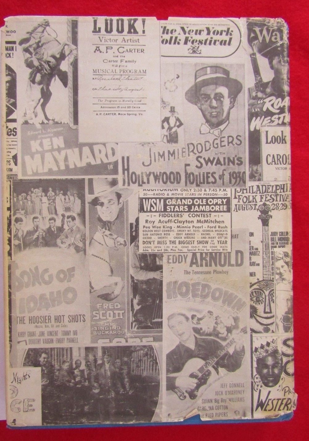 The Country Music Story by Robert Shelton & Burt Goldblatt HC 1971 2nd Print B39