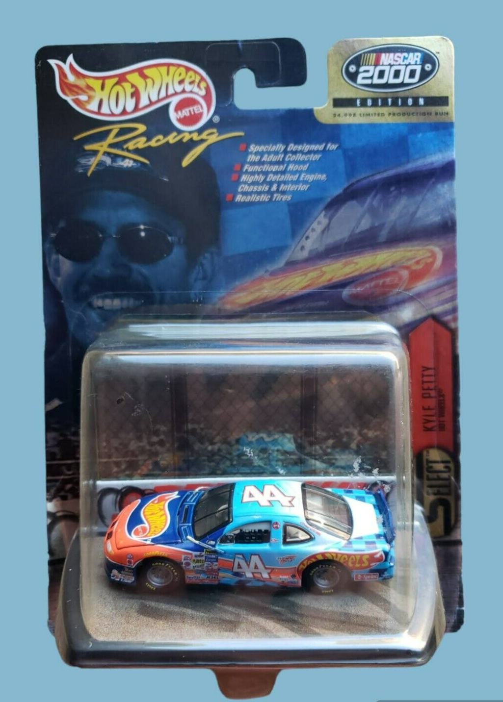 Hot Wheels Racing Pontiac Grand Prix #44 KYLE PETTY Select Hot Wheels Racing Pontiac Grand Prix #44 KYLE PETTY Select