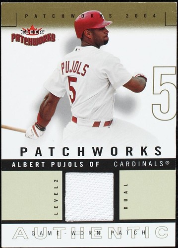 2004 Fleer Patchworks - Albert Pujols #PW-AP