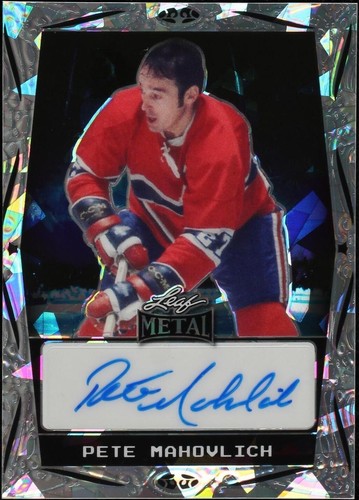 2024 Leaf Metal Legends - Pete Mahovlich #BA-PM1