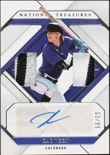 2023 Panini National Treasures - Zac Veen #DDA-ZV