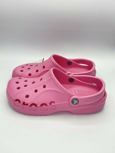 CROCS BAYA Clogs Slip On Shoes Pink 10126-669 Mens Size 8