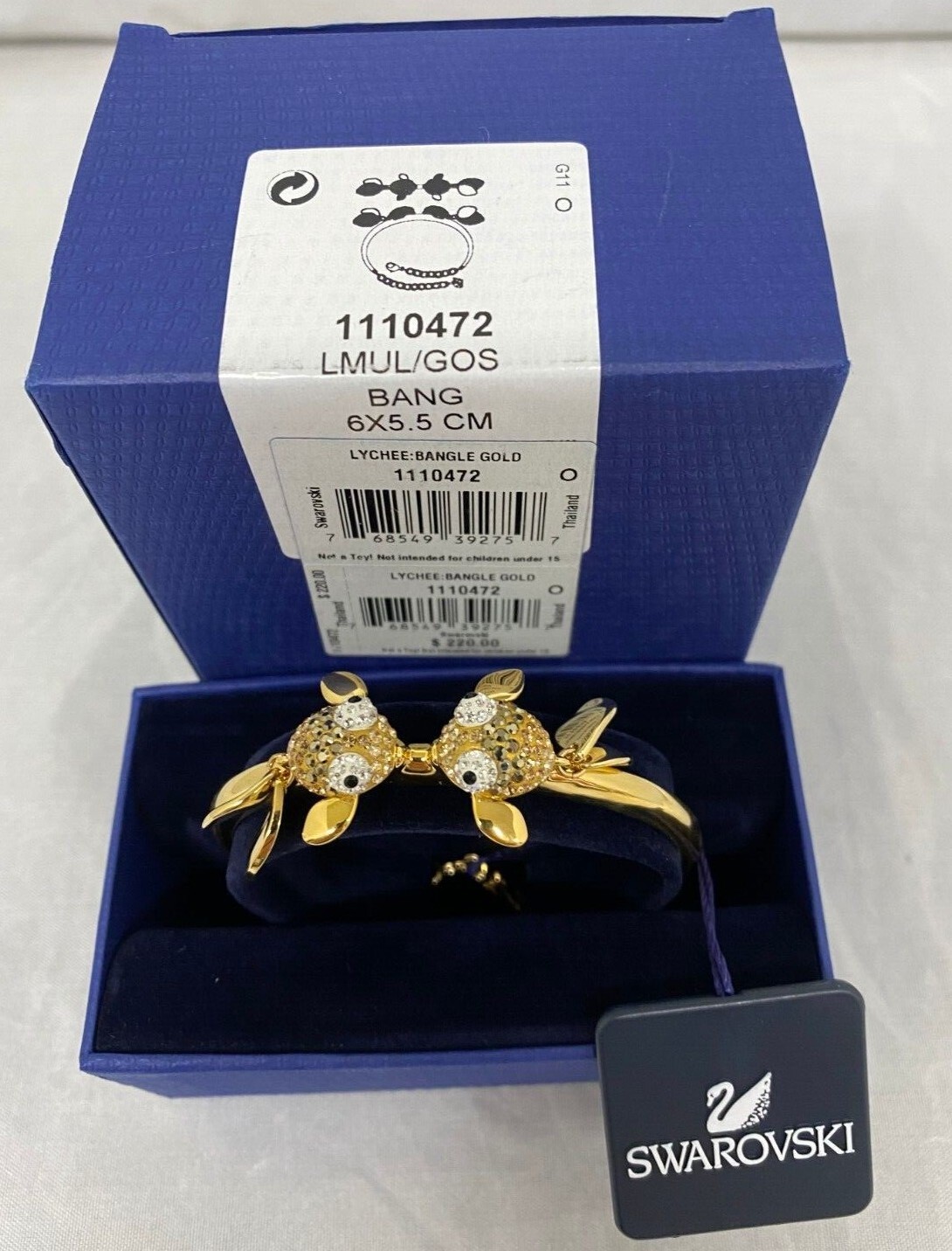 サトニャン。オラフ　SWAROVSKI Elegance of Africa SCS Jubilee Edition 2022 Elephant Zena