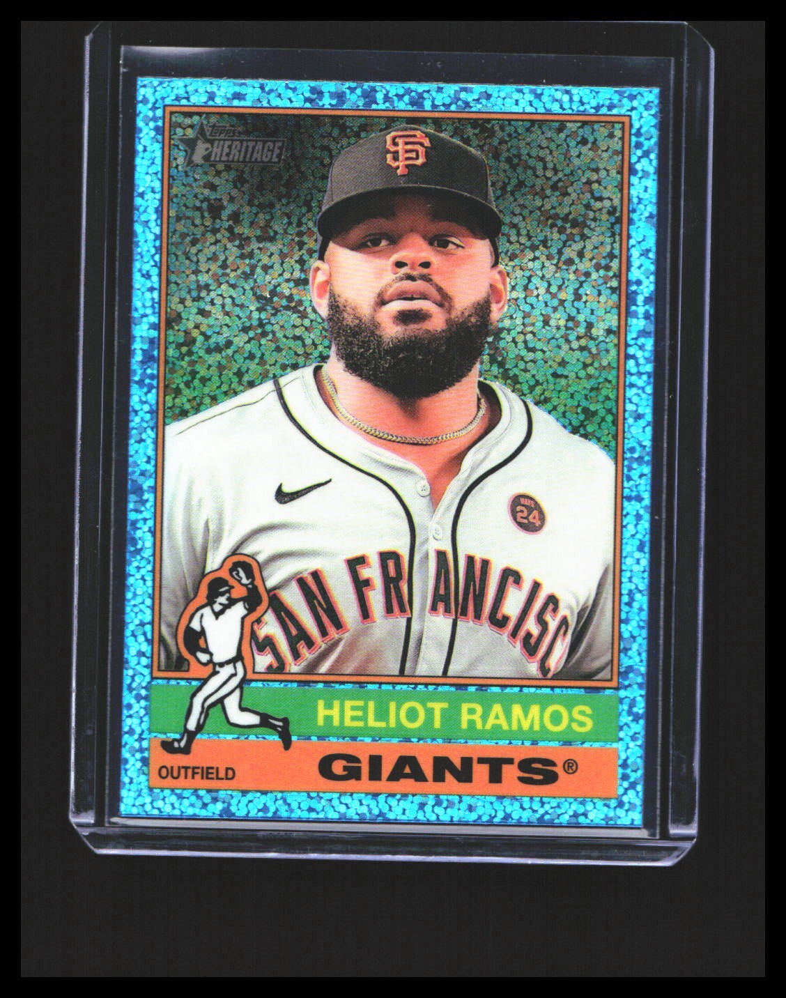 2025 Heliot Ramos - Topps Chrome Platinum Anniversary Blue