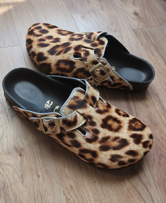 Snow leopard birkenstocks hot sale