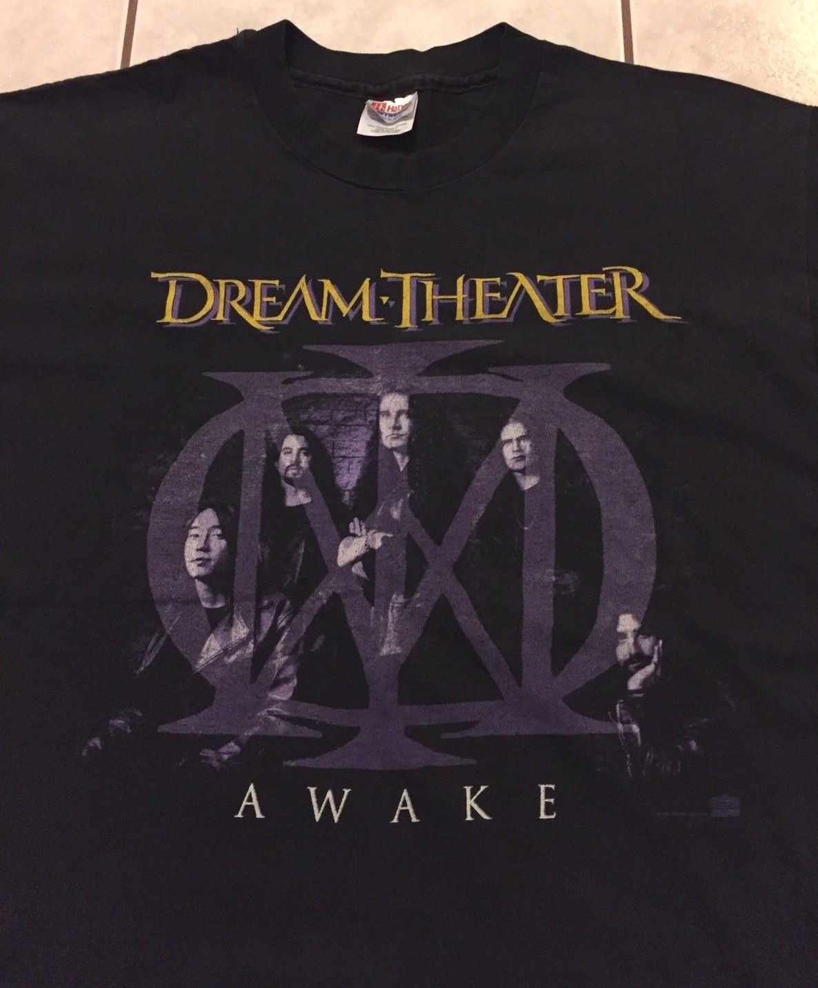 Vintage 2002 Dream Theater World Tour T-Shirt
