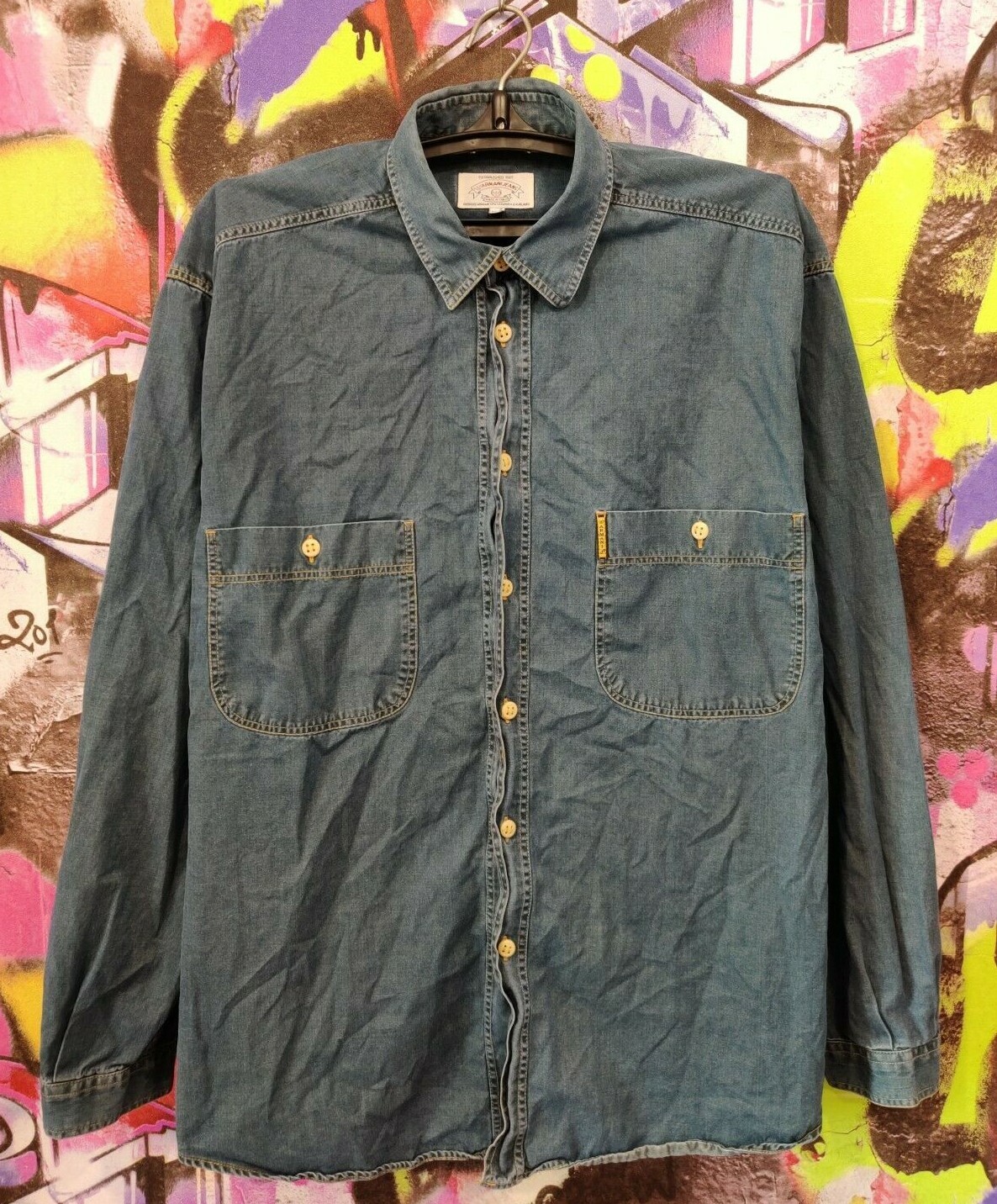 Armani Jeans Longsleeve Shirt Jersey Made in Italy Milano