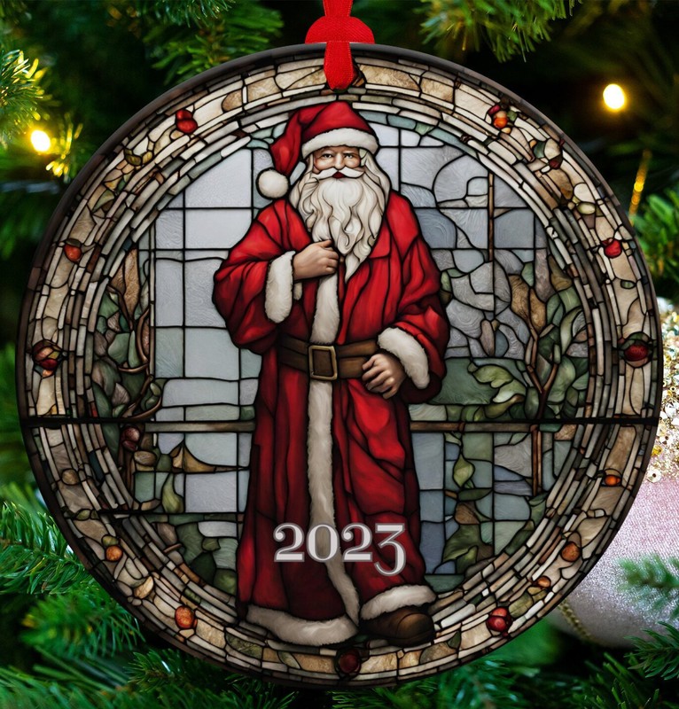 Ceramic Christmas Ornament Christmas Decoration Holiday Gift Idea