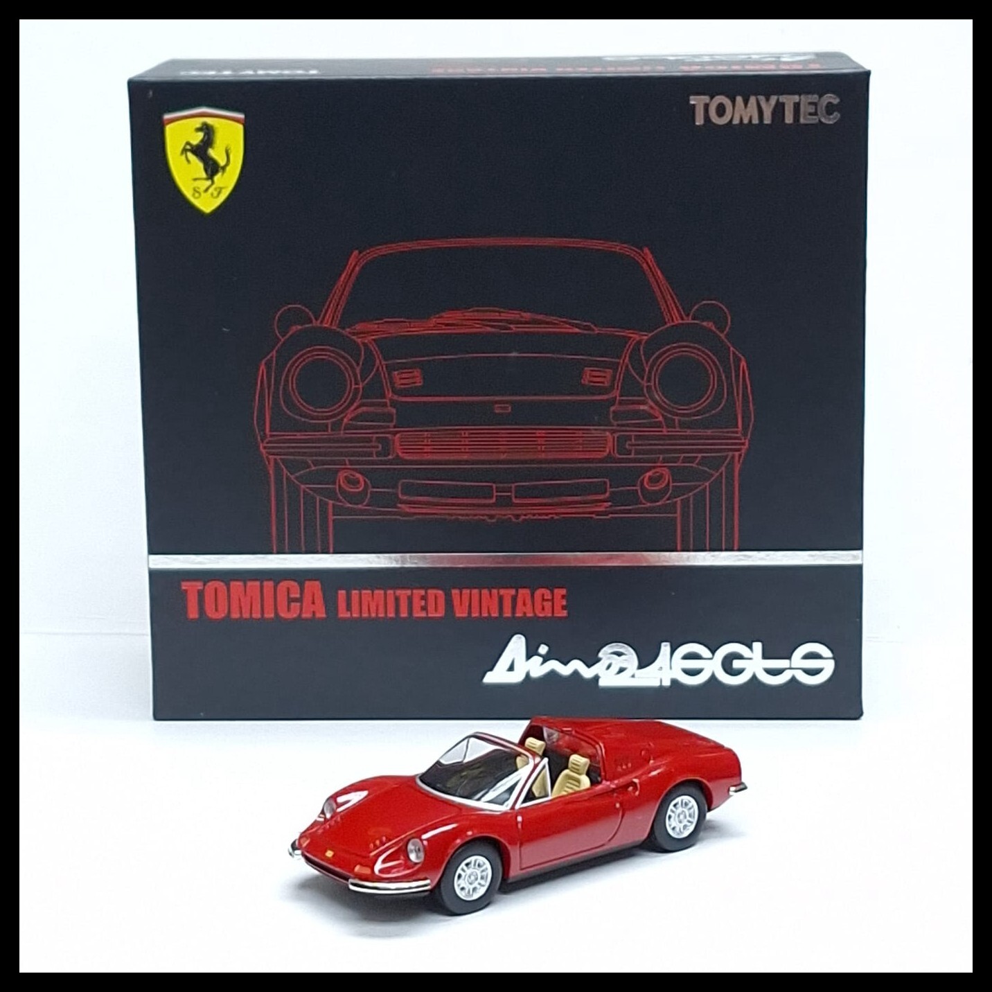 ミニカー TOMICA LIMITED VINTAGE Dino 246GT Type E Tomica Limited Vintage NEO TLV Ferrari Dino 246 GT Type E 1