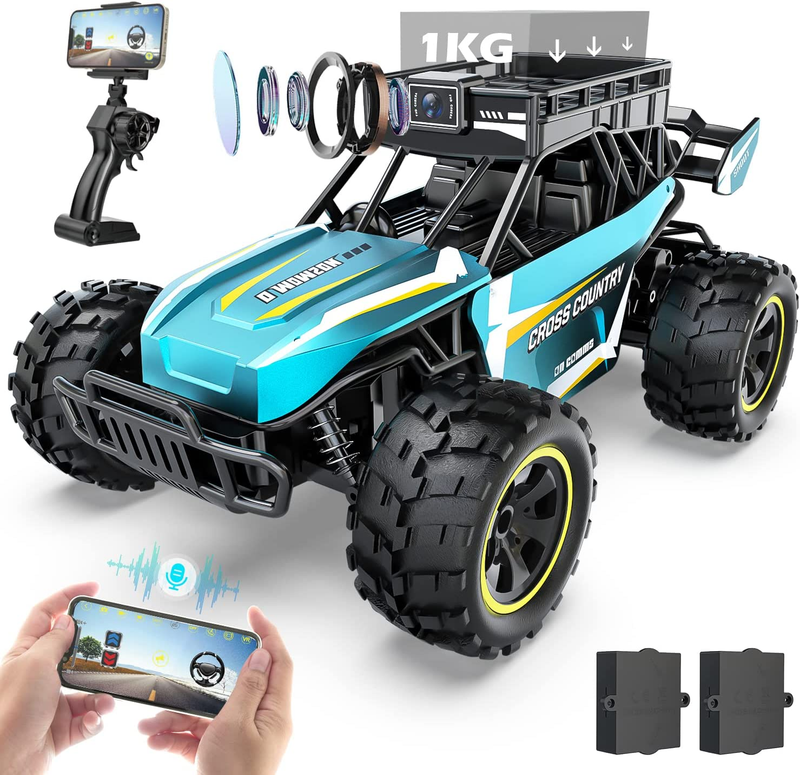 RC Car with 5G HD 1080P FPV Camera, 2.4Ghz Remote Control Car W/Walkie Talkie