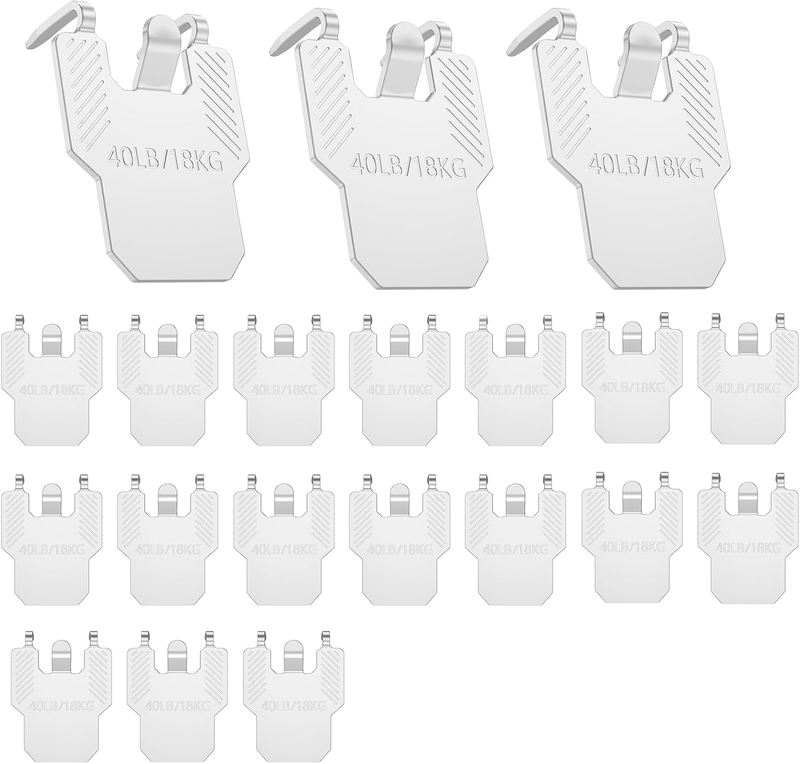 20PCS Picture Hanging Hooks for Drywall Frames Photos Wall Decor | 20PCS Picture