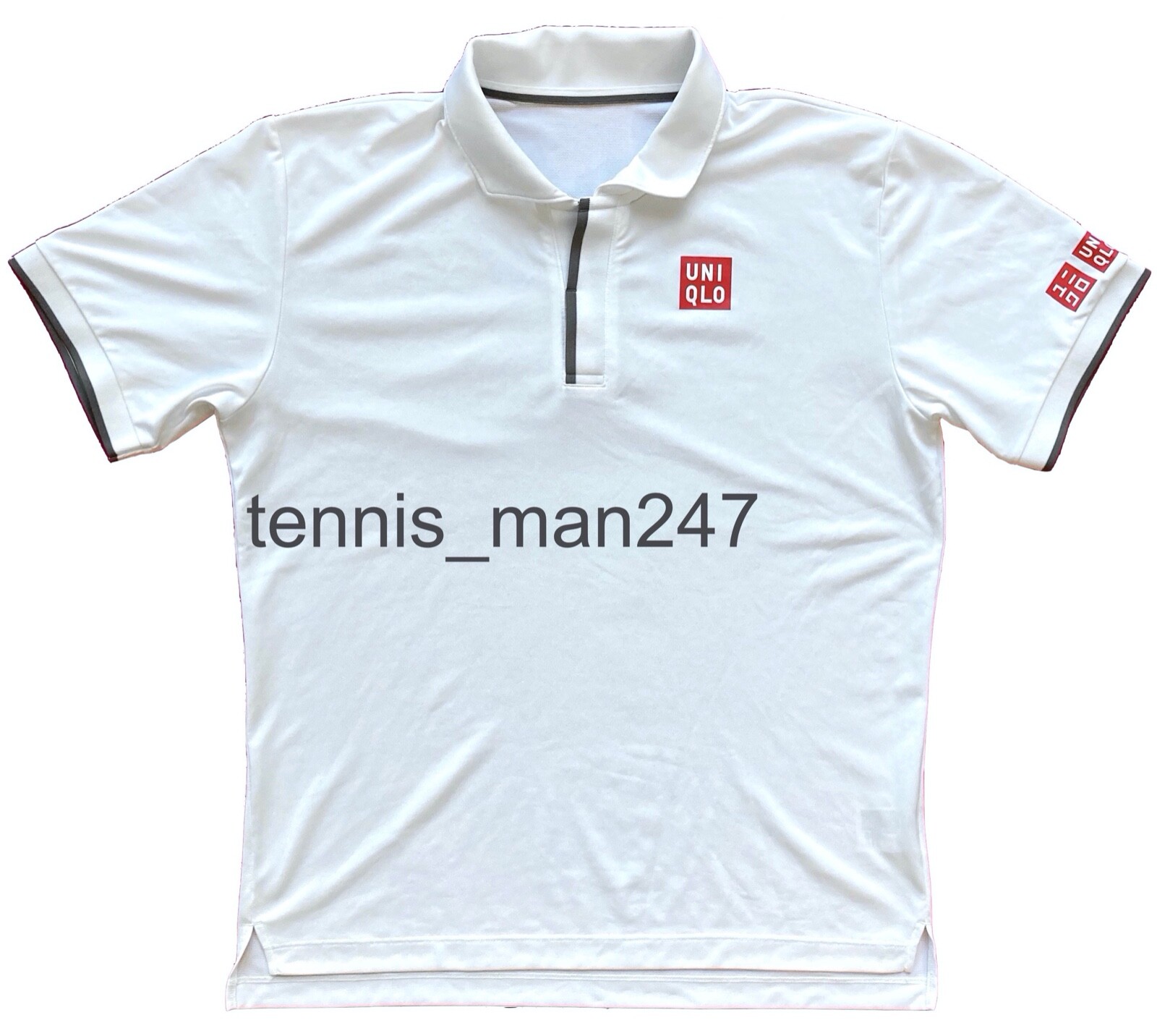 Uniqlo Roger Federer RF 2019 Wimbledon Polo Tennis Henley