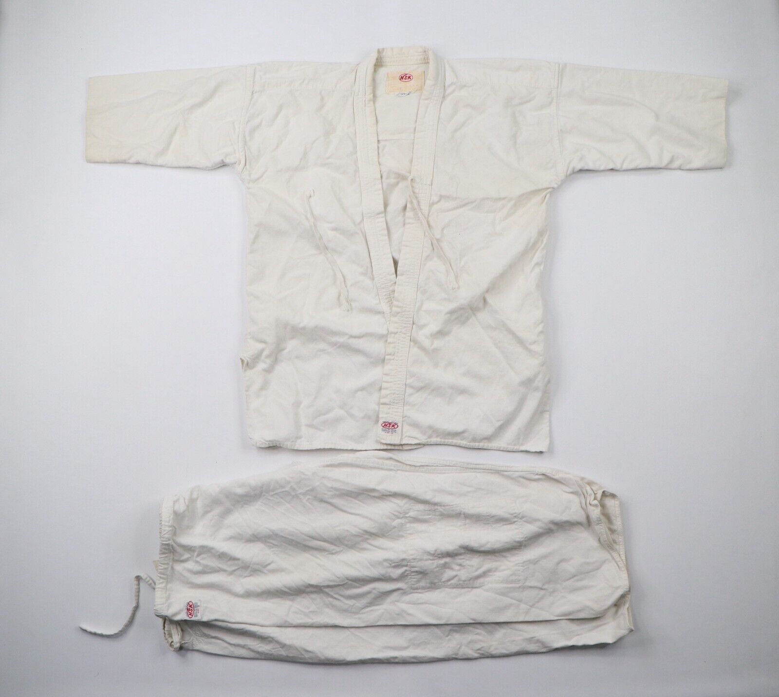Vintage HSK Japan Size 3 Distressed Karate Uniform Set Cotton ...