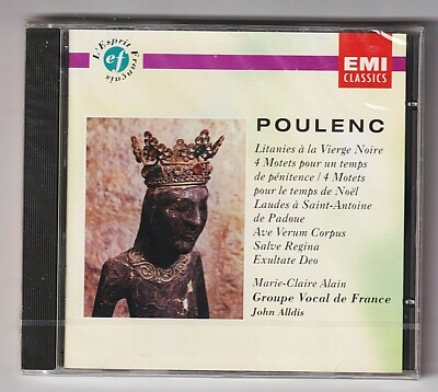 【中古】 Poulenc；Litanies De La Vier Alain ,GroupeVocalDeFrance Poulenc, Francis - Poulenc: Litanies de la Vier - Amazon.com