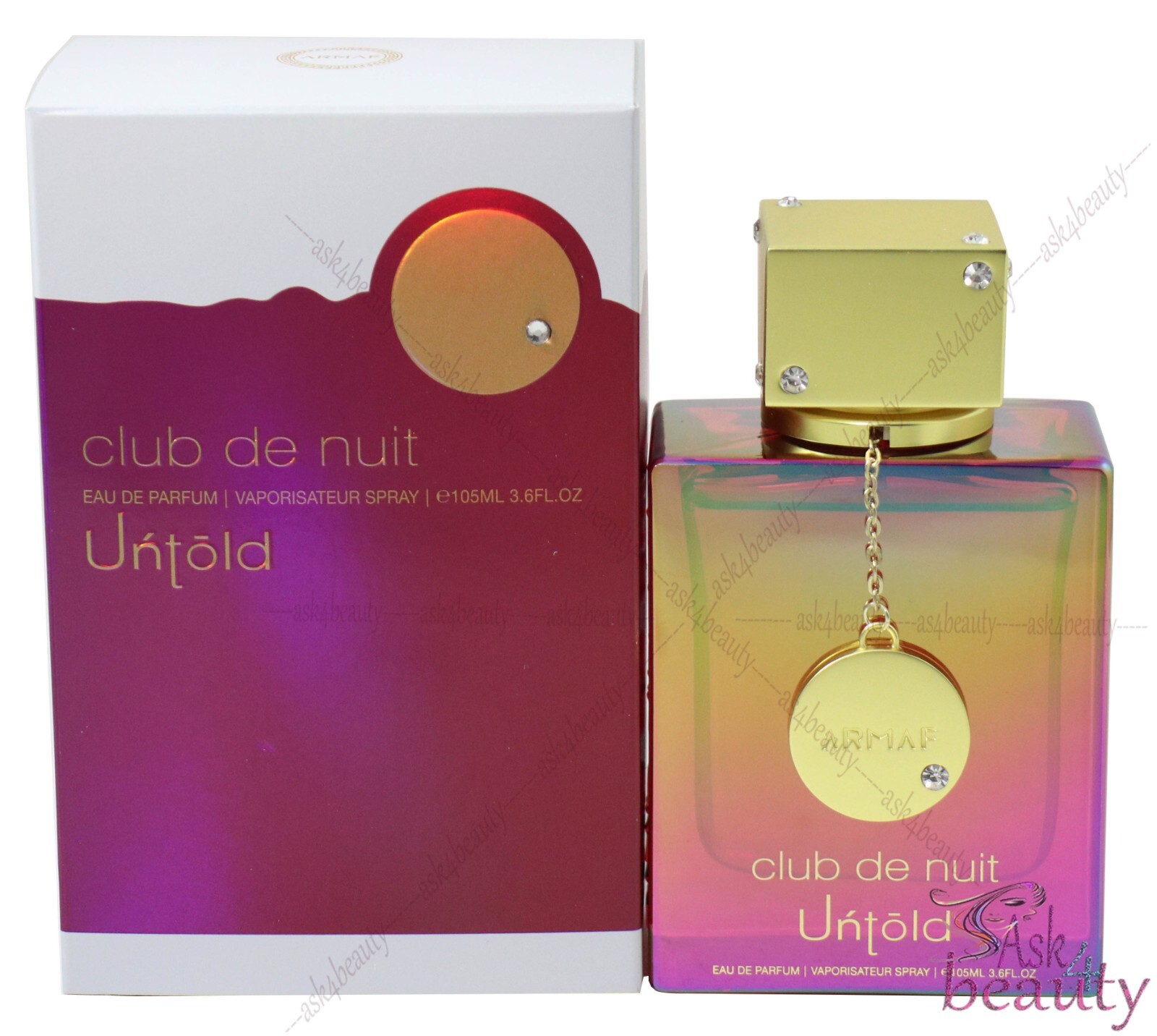Club De Nuit Untold By Armaf 3.6oz./105ml Edp Spray For