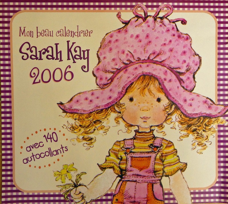Calendrier Sarah Kay 2008 Neuf Sous Blister Pour Collectionneurs