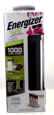 Energizer 1000 Lumen Pro Series Work Light Hybrid Rechargeable or 3 AA batteries