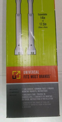 New Char-Broil 5354507 Dual Pack Tube Burners NIP  ** Fast Shipping **