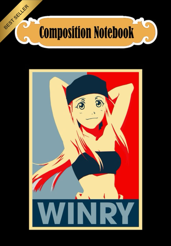 Composition Notebook Vintage Fullmetal Alchemist Winry Classic 6x9 Lined