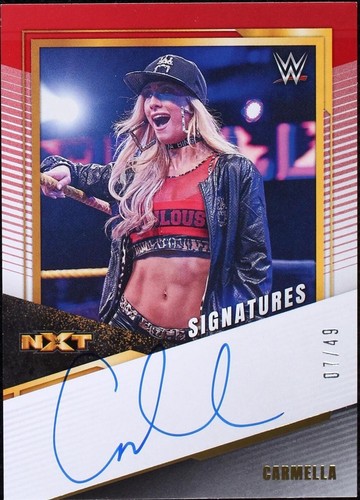 2022 Panini WWE NXT - Carmella #AS-CML