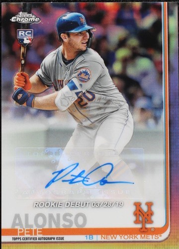 2019 Topps Chrome Update Series - Pete Alonso #RDA-PA
