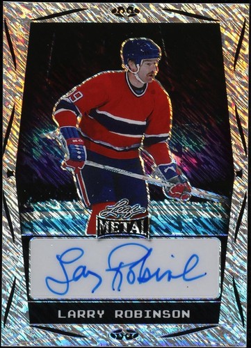2024 Leaf Metal Legends - Larry Robinson #BA-LR1