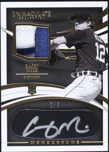 2021 Panini Immaculate Collection - Casey Mize #MJ-CM