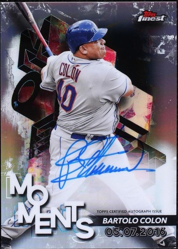 2024 Topps Finest - Bartolo Colon #FMA-BC