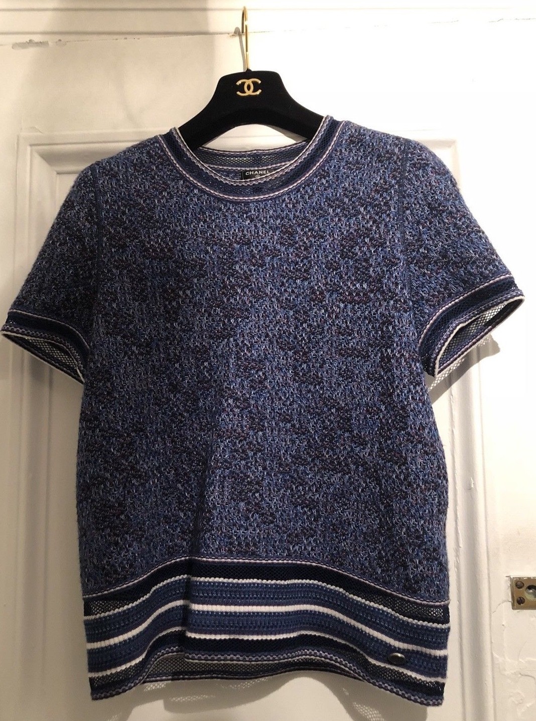 トップス CHANEL CHANEL 2017 KNIT TOP FR40; US 8; M | eBay