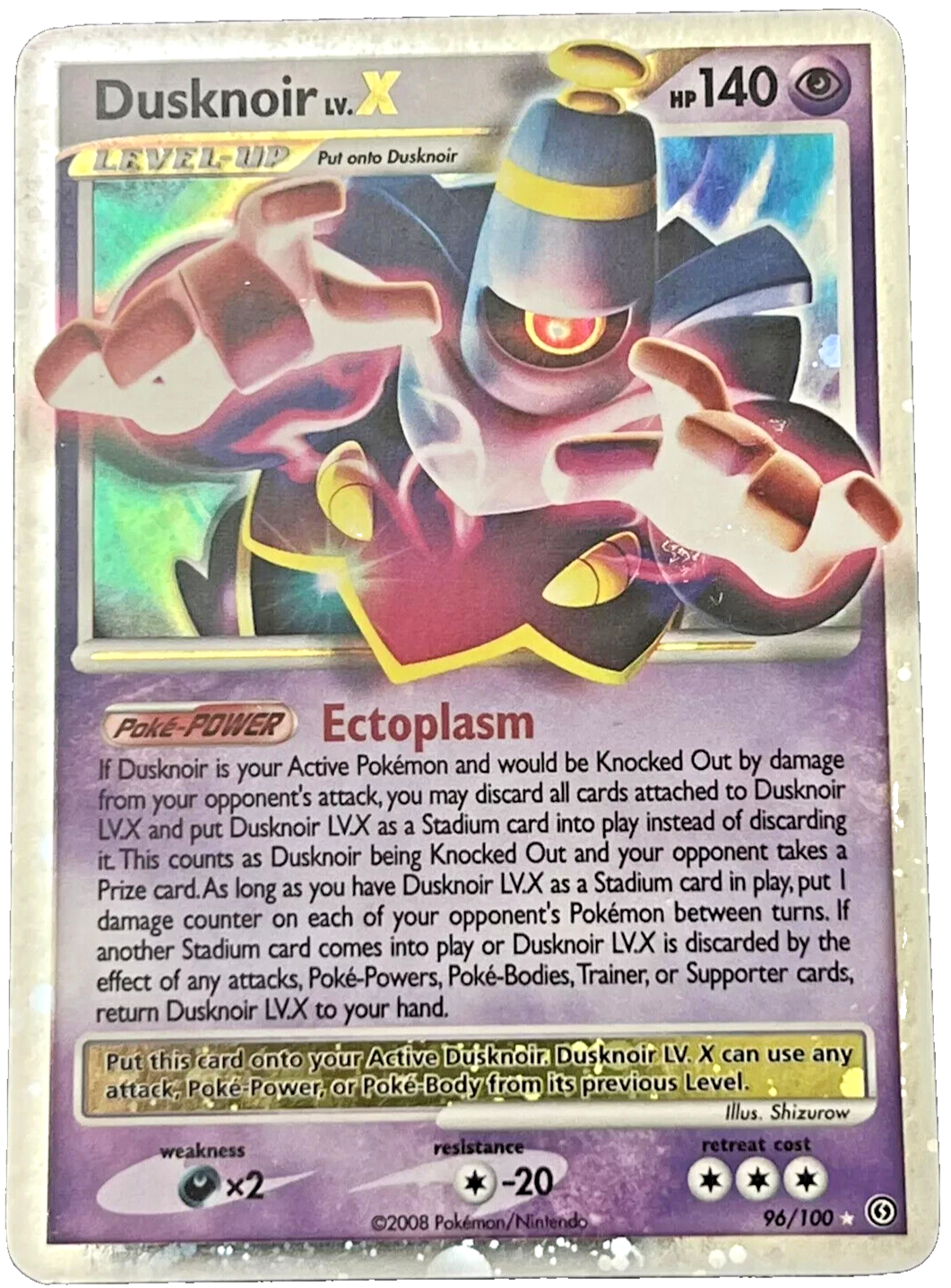 Pokémon TCG - Dusknoir LV.X - 96/100 - Ultra Rare - D&P