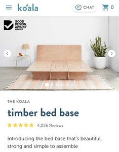 Queen size Koala bed frame | Beds | Gumtree Australia ...