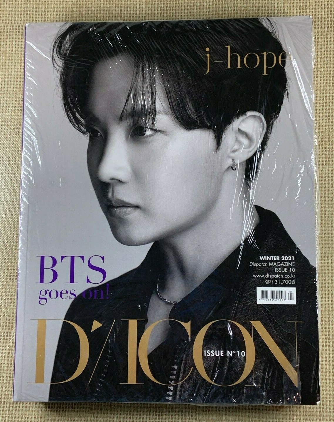 BTS Goes On D'/ICON Issue No 10 J-Hope Winter 2021 Dispatch