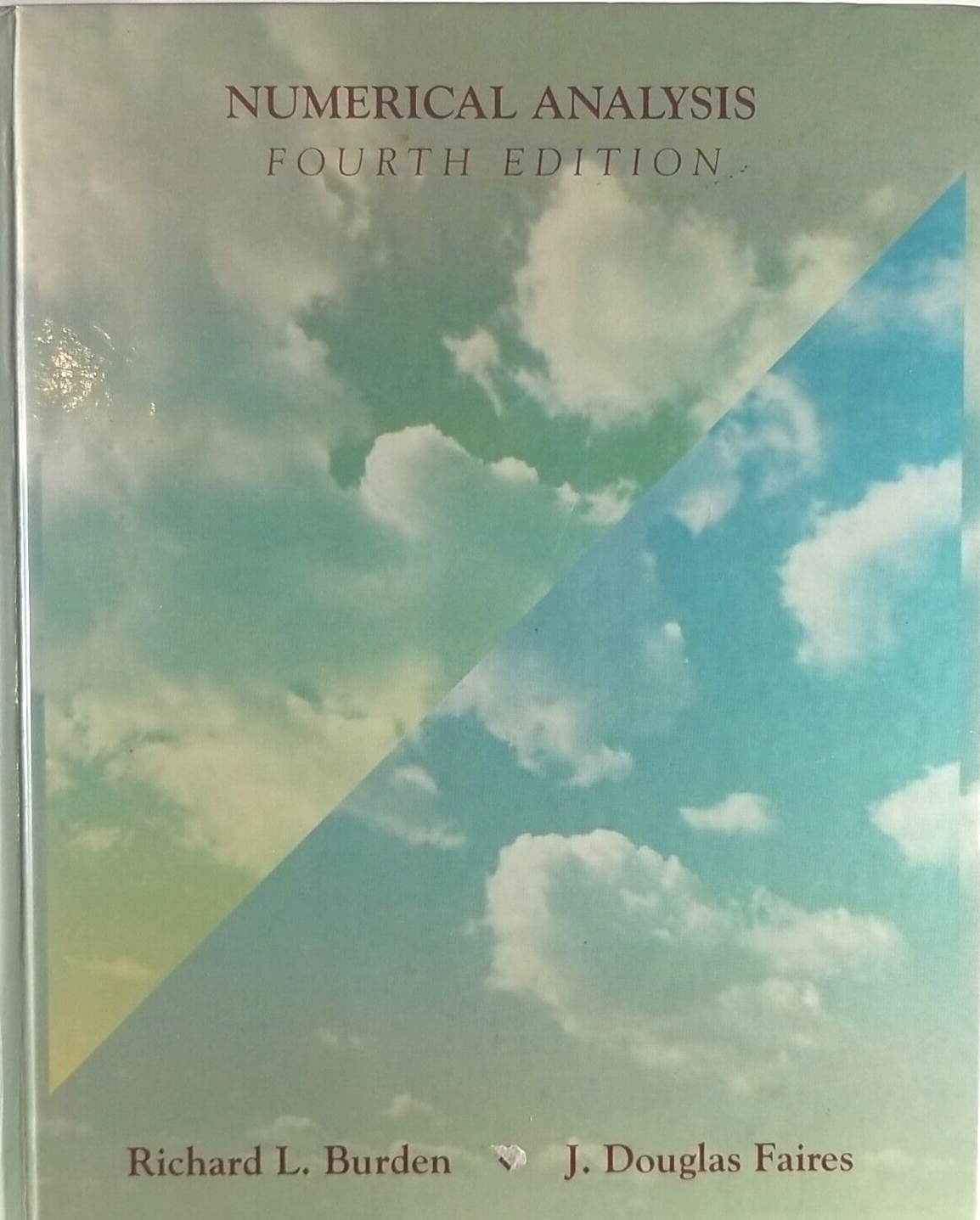 CHIIS BURDEN BEYOND THE LIMITS 洋書　作品集 Numerical Analysis Fourth Edition by Richard L Burden, J