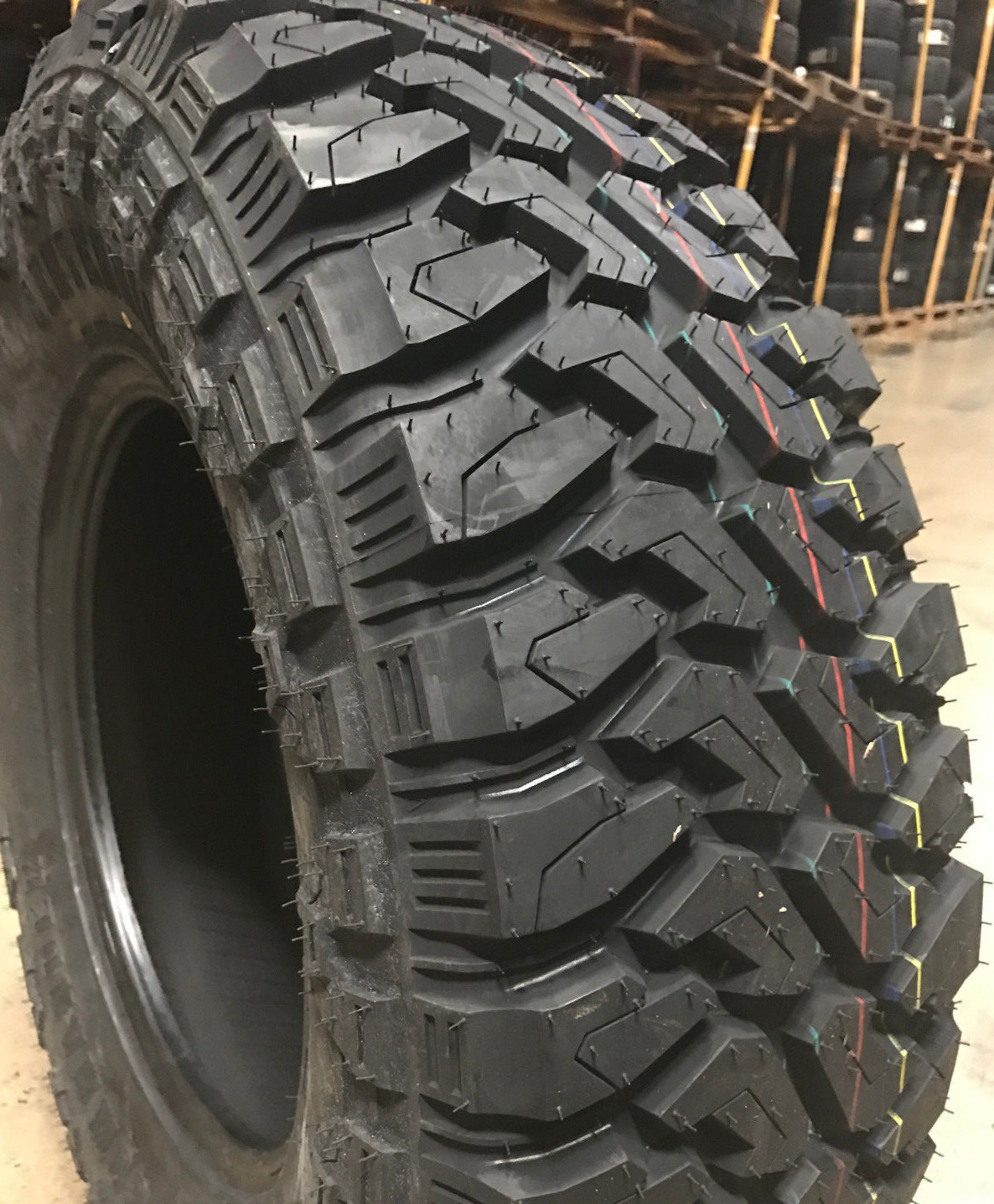 4 NEW 35x12.50R20 Centennial Dirt Commander M/T Mud Tires MT 35 12.50 20 R20 LRF