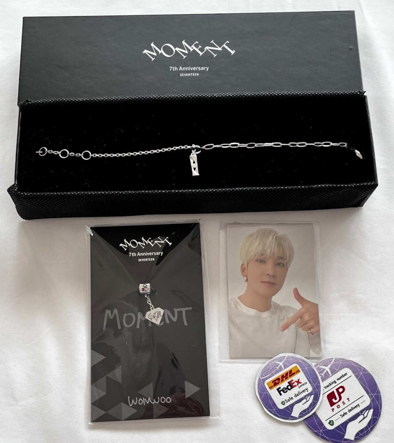 人気特価をすべて WONWOO SEVENTEEN Seventeen Bracelet Moment Anniversary 7th K-POP・アジア