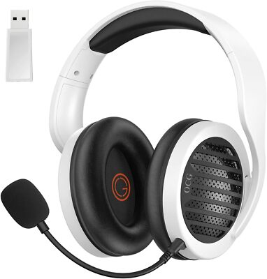 Gaming Headset Dual Wireless Lossless 2.4G Bluetooth Gaming Headphones with Mic