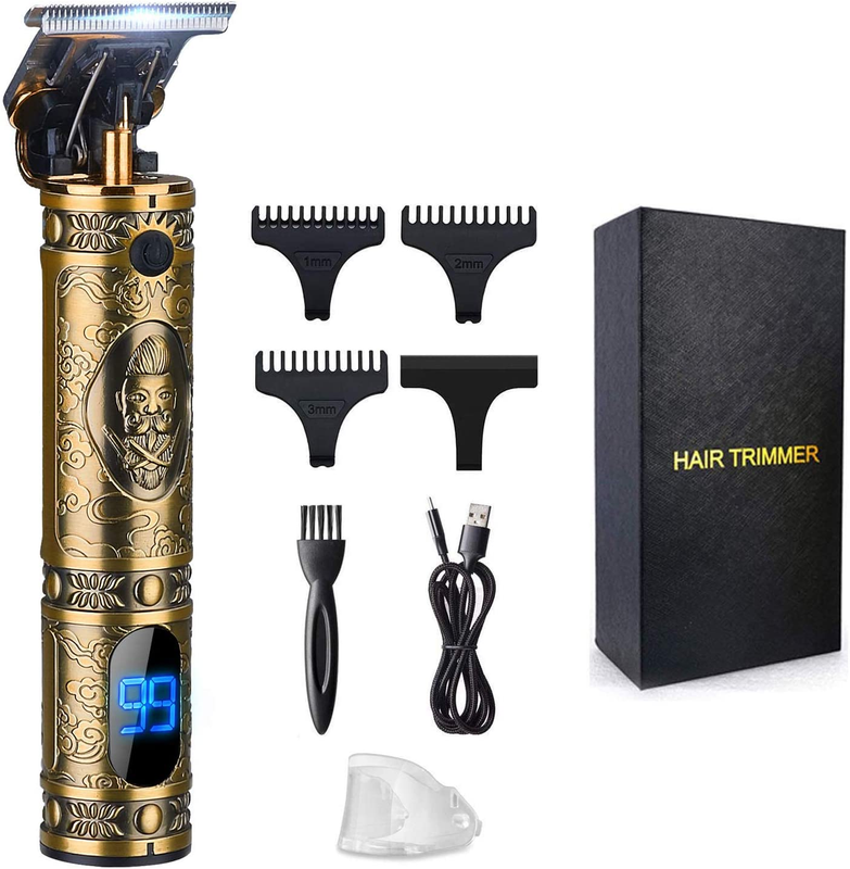 Professional Hair Clippers Beard T-Blade Trimmer Close Cutti