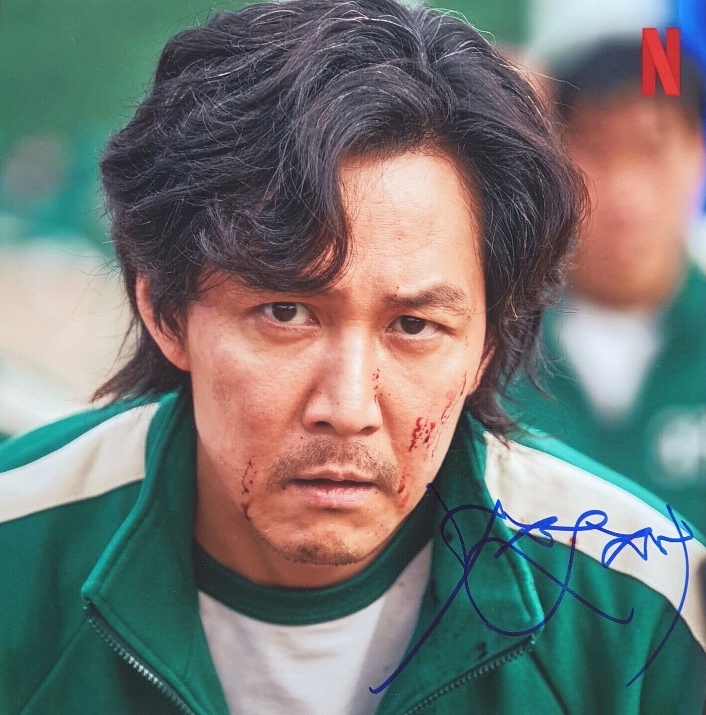 Lee Jung Jae直筆サイン入り写真 当選通知書付き LEE JUNG-JAE In-Person Signed Autographed Photo RACC COA