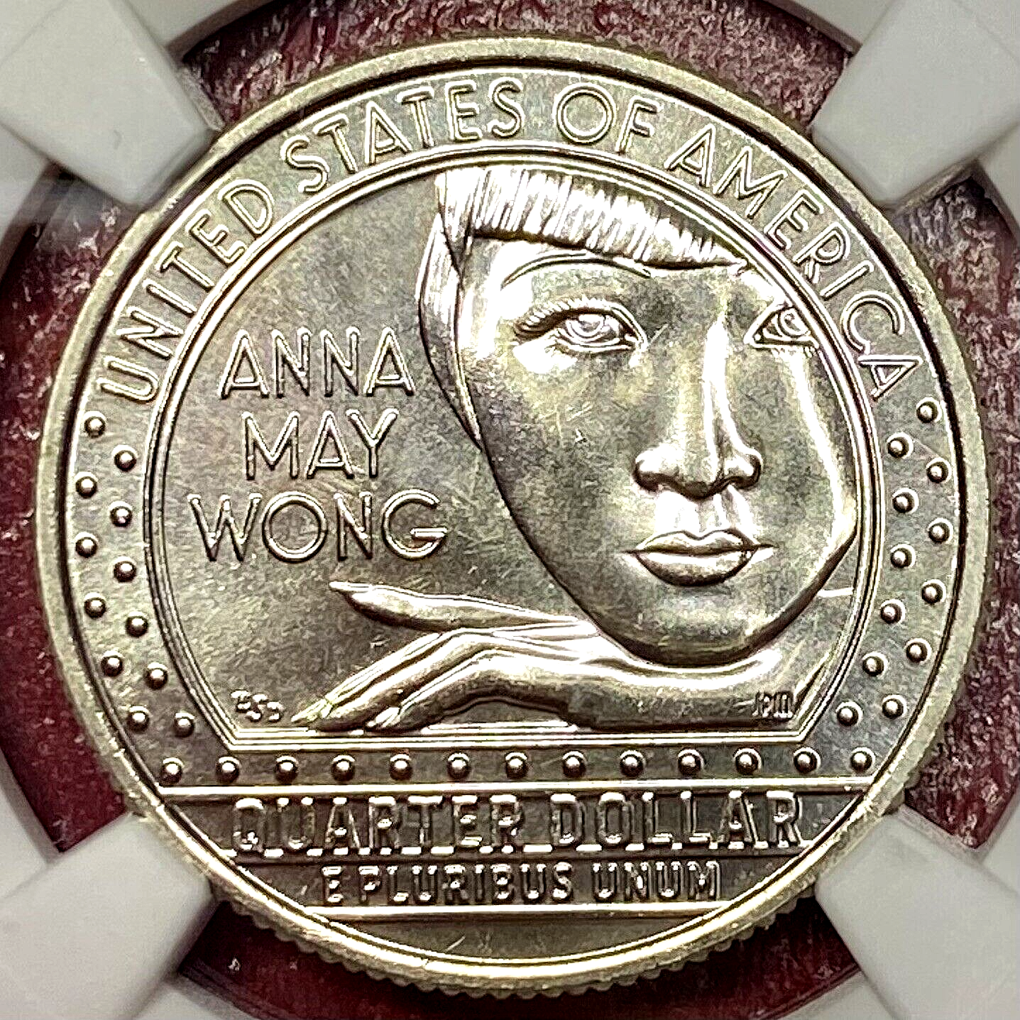 NGC MS-67! 2022-S ANNA MAY WONG QUARTER | eBay