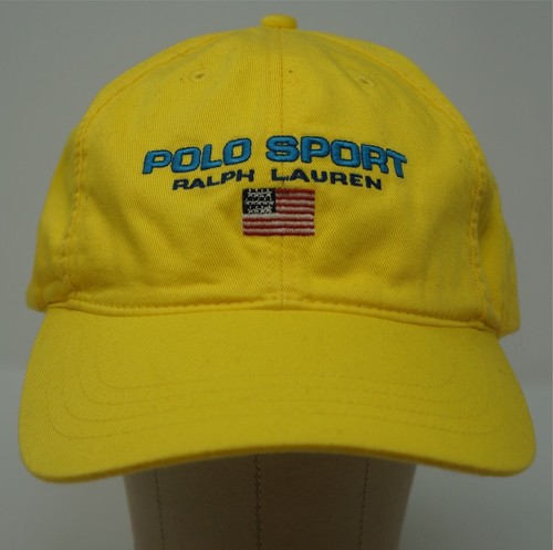 polo hat yellow