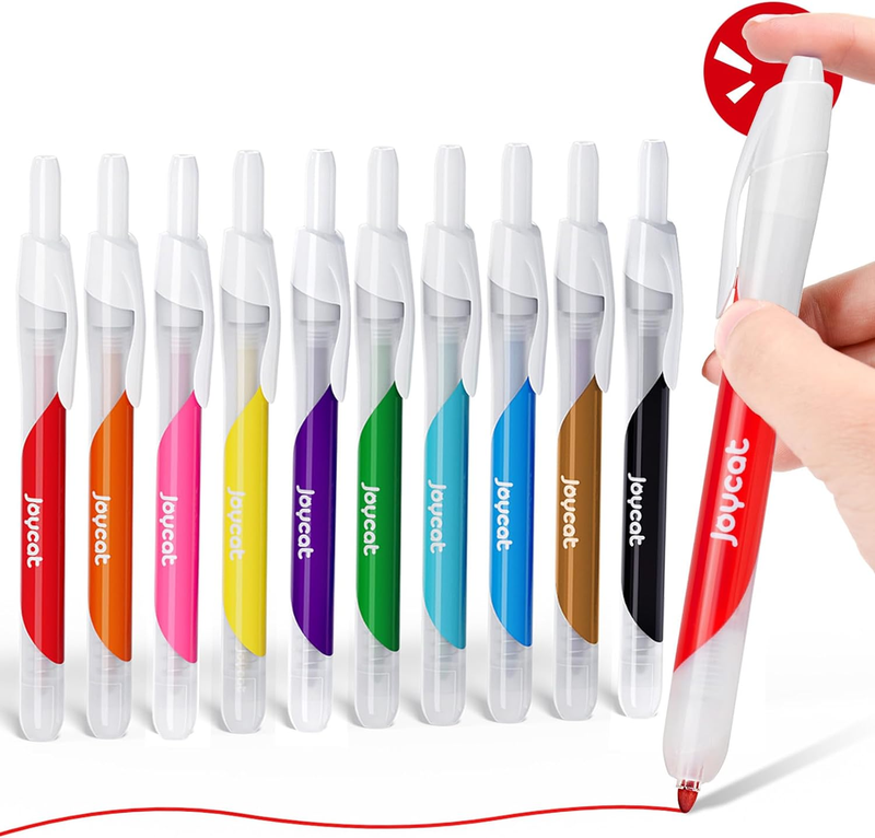 For Kids With Retractable Tips,10 Colors Markers Set,retr