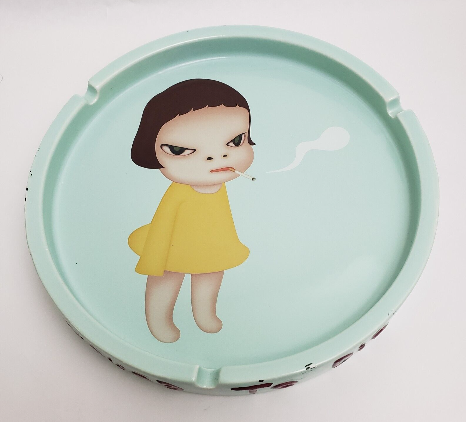 奈良美智 “Too young to die” ash tray Yoshitomo Nara | Too Young to Die Ceramic Ashtray (2002) | Artsy