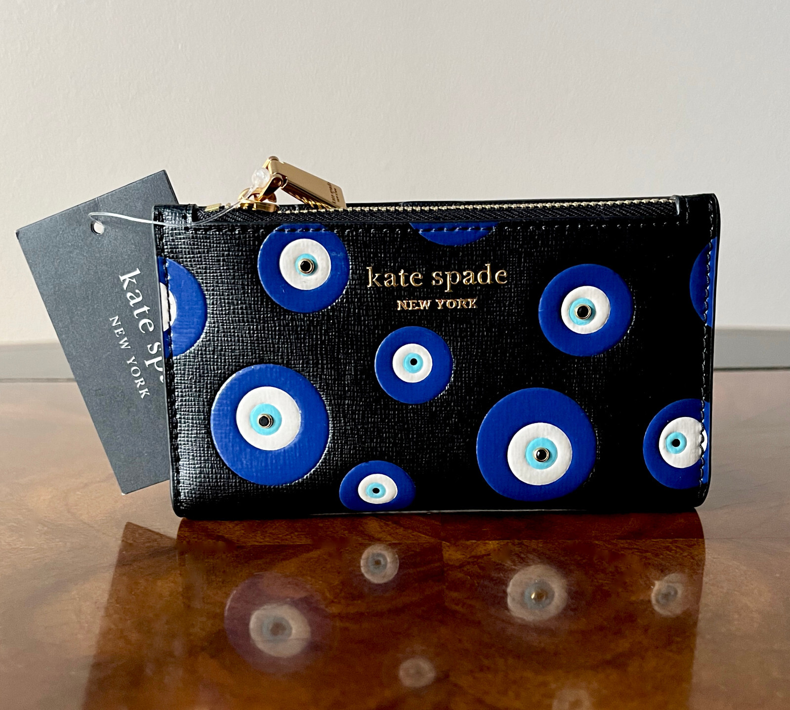 NWT Kate Spade Ltd Ed. GOOD LUCK Evil Eye Embellished