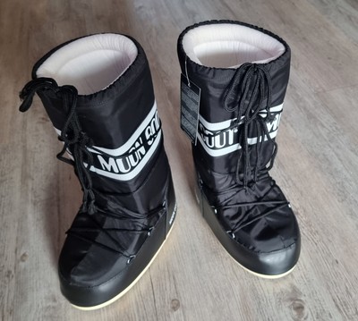 NEU Moonboots Schuhe icon schwarz nylon Größe 42/44