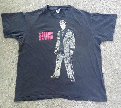 ELVIS Tシャツ エルビス・プレスリー チェッカー　ヴィンテージ ELVIS Tシャツ エルビス・プレスリー チェッカー ヴィンテージ